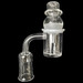 Beveled Frosted Top Quartz Banger and Carb Cap Set (MSRP $50.00)