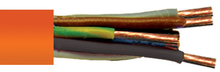 CABLE GAALFLEX CONTROL 1000 P 0,6/1 KV ORANGE RAL 2004 / HD 308S2 + Y/G 4g2.50 SQMM