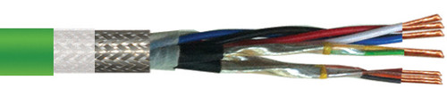 GAALFLEX SERVO CABLE T 839 C 30 V GREEN RAL6018 DIN47100 8x2xAWG25 (8x2x0.18 SQMM)