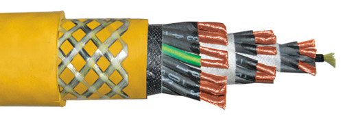 FLEXIDRUM CABLE REELS LV R502 without anti-TW 0,6/1 KV  YELLOW 1021/HD 308S2+Y/G 3x35+3g16/3+2x1.5