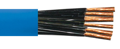GAALFLEX SAFE CABLE 300/500 V BLUE RAL 5015 / BK NMBRD W/O Y/G 5x1.00 SQMM