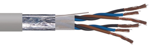 INDUSTRIAL DATA CABLE FG16XOHM16 0.6/1 kV GREY RAL7001 / blue+black nmbrd 6x2x0.75 SQMM