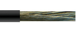 CABLE GAALTHERM 145 HT 450/750 V BLACK RAL 9005 1x240 SQMM