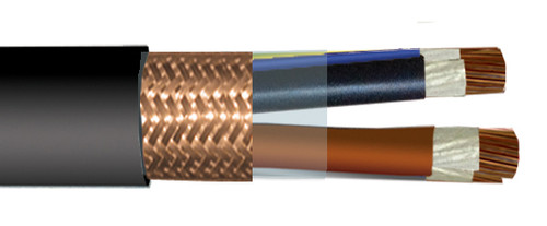 GAALSHIP MARINE CABLE HF 1000 A FR red cu cl.2 Flex 0.6/1 KV OG RAL2003/HD308S2 w/o Y/G 4x1.5