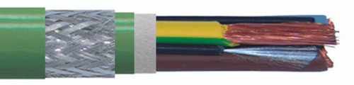 INDUSTRIAL LV CABLE FG16OM16AM16 0.6/1 KV GREEN RAL 6018 / HD 308S2 + Y/G 3g35 SQMM