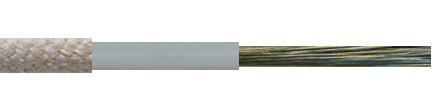 CABLE GAALTHERM SiAF/GL 300/500 V BLACK RAL 9005 1x1.50 SQMM (RING)
