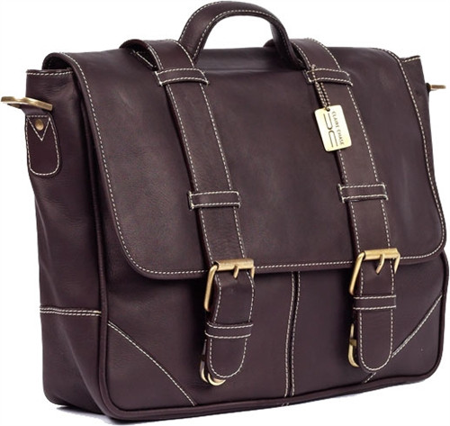 Claire Chase Laredo Leather Messenger 