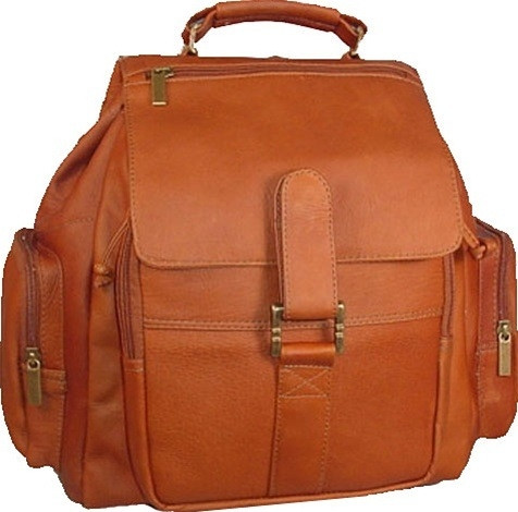 david king leather backpack