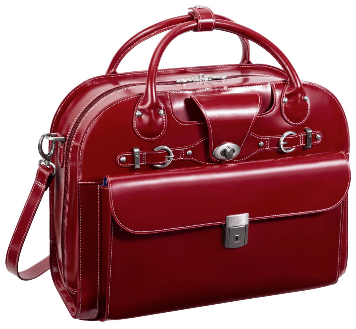 Red rolling briefcase clearance