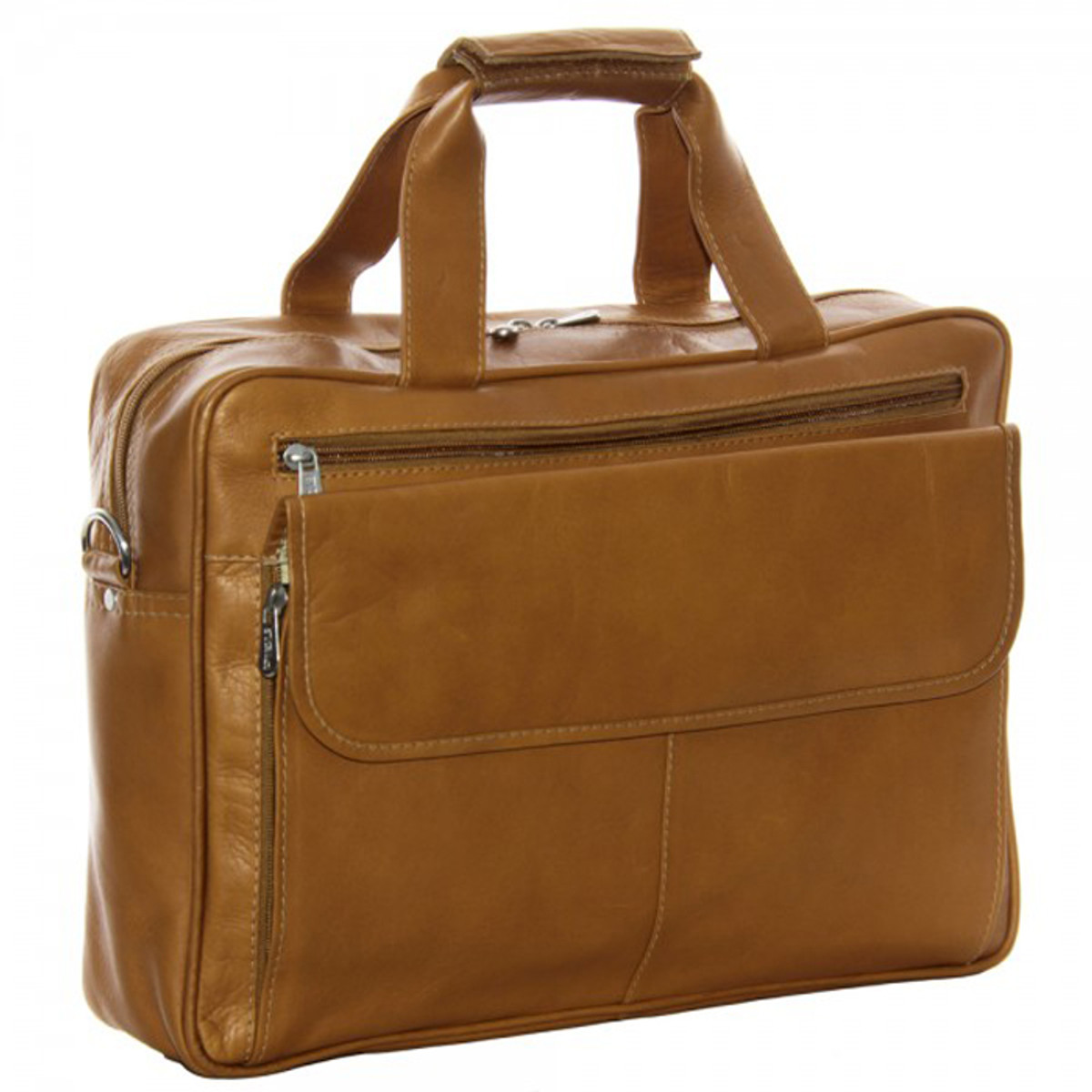 piel leather briefcase