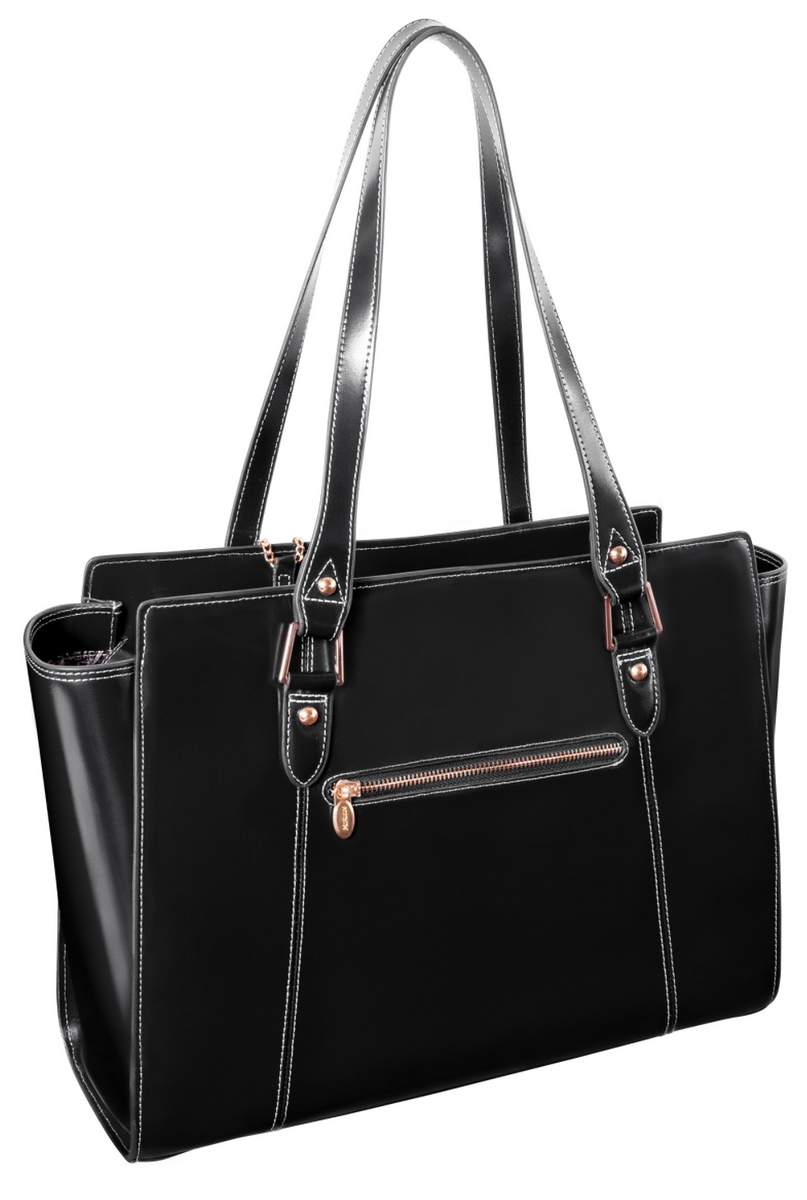 McKlein Aldora Leather Tablet Tote