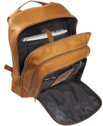 full size leather backpack