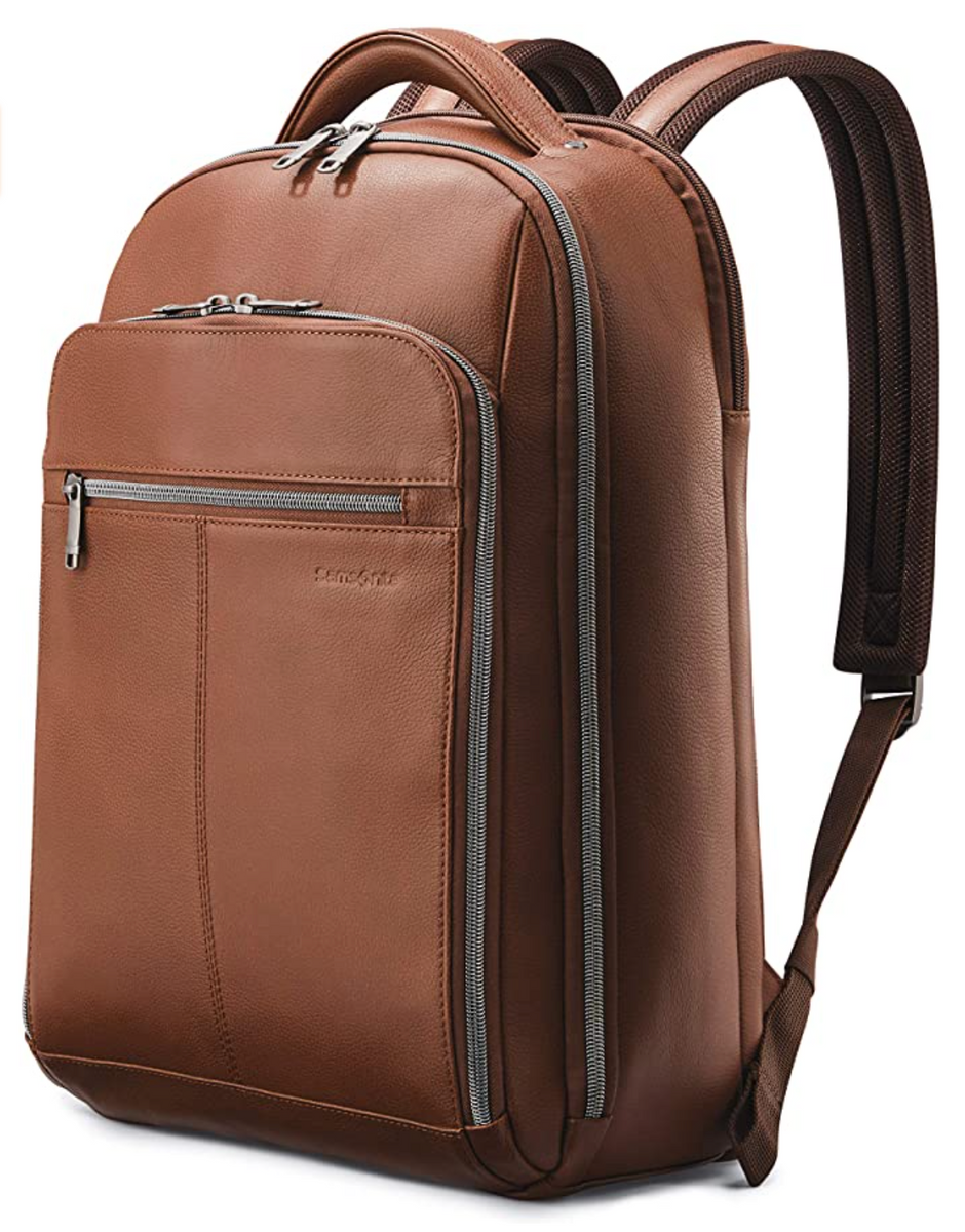 samsonite leather briefcase