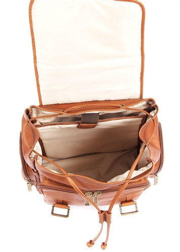 clara small leather backpack Black Emlise so dont be surprised if you find yourself carrying it every day Ella Full-Grain Leather Mini Backpack