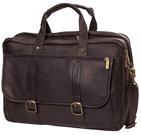 David King Expandable Laptop Briefcase