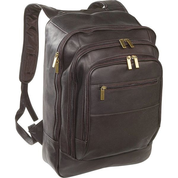 David King Oversized Laptop Backpack Leather Backpack Large