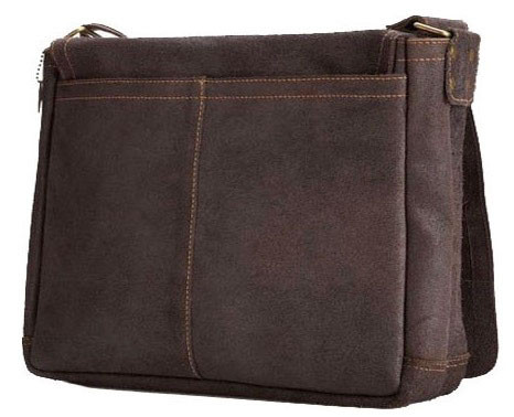 Edmond Leather Vintage Leather Messenger Bag (Large)