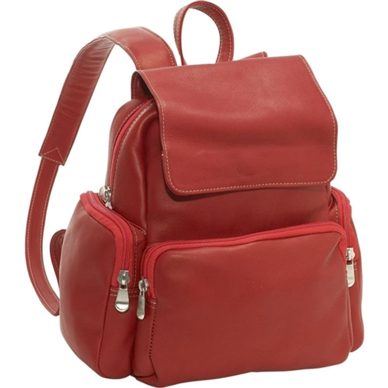 Le Donne Women's Multi Pocket Backpack