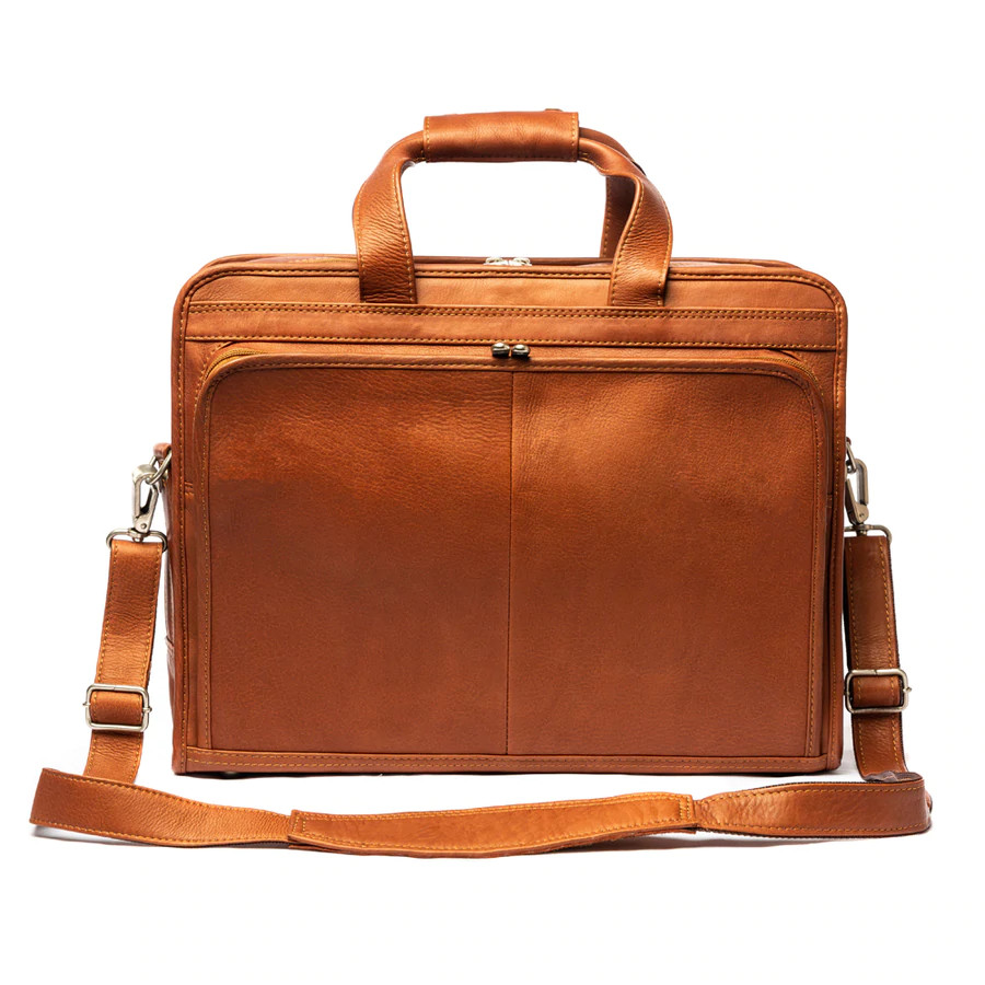 Piel Leather Professional Computer Portfolio Leather Briefcase 2045