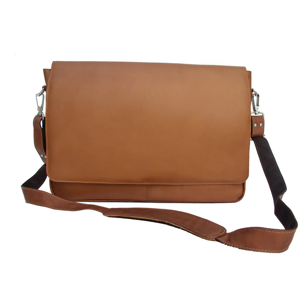 Piel Leather 2360 Professional Laptop Messenger Bag