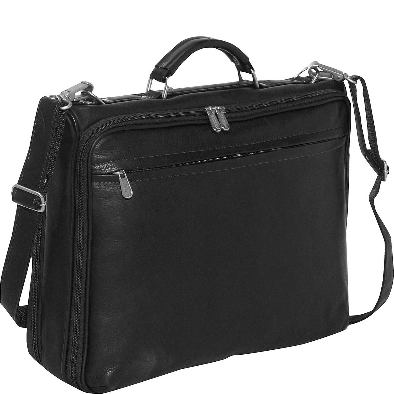 Piel Leather 2361 Double Executive Computer Bag