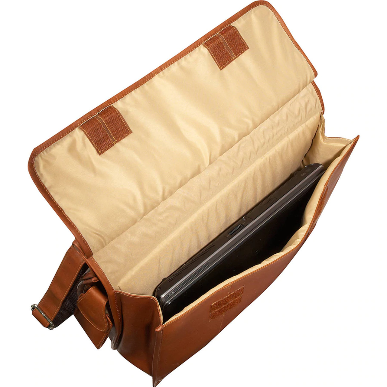 Piel Leather European Laptop Briefcase Leather Briefcase 2368