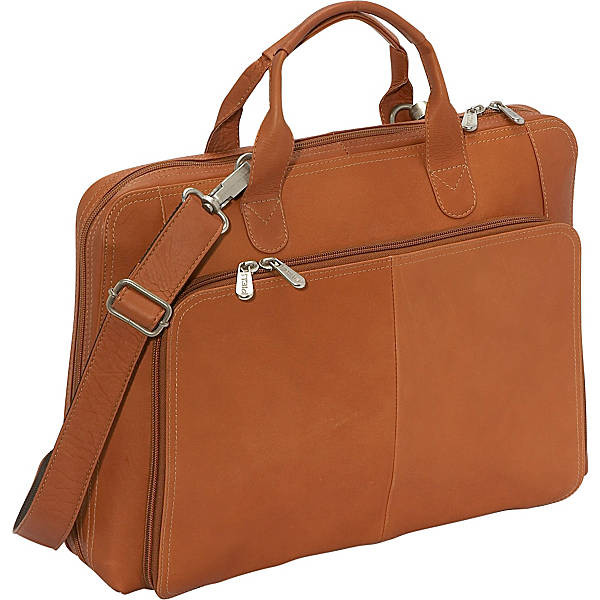 Piel Leather 2565 Slim Modern Portfolio