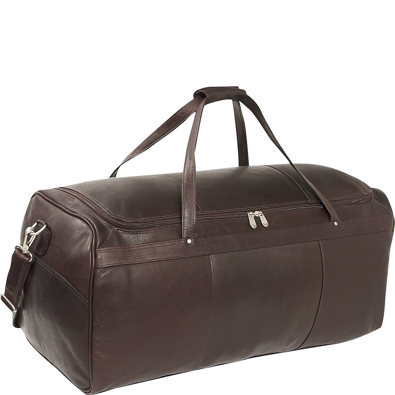 Piel Leather 9712 Travelers Select Large Duffel Bag