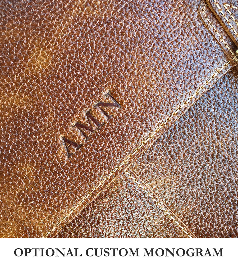 Amerileather Classical Leather Organizer Briefcase