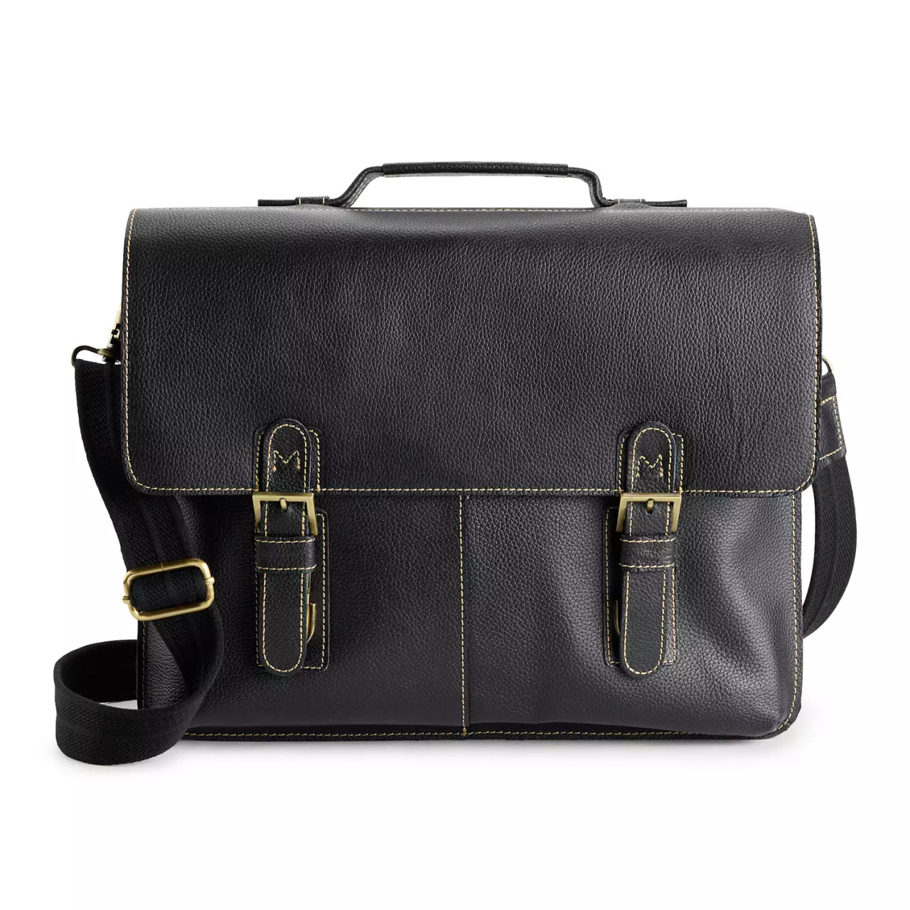 Amerileather Classical Leather Organizer Briefcase