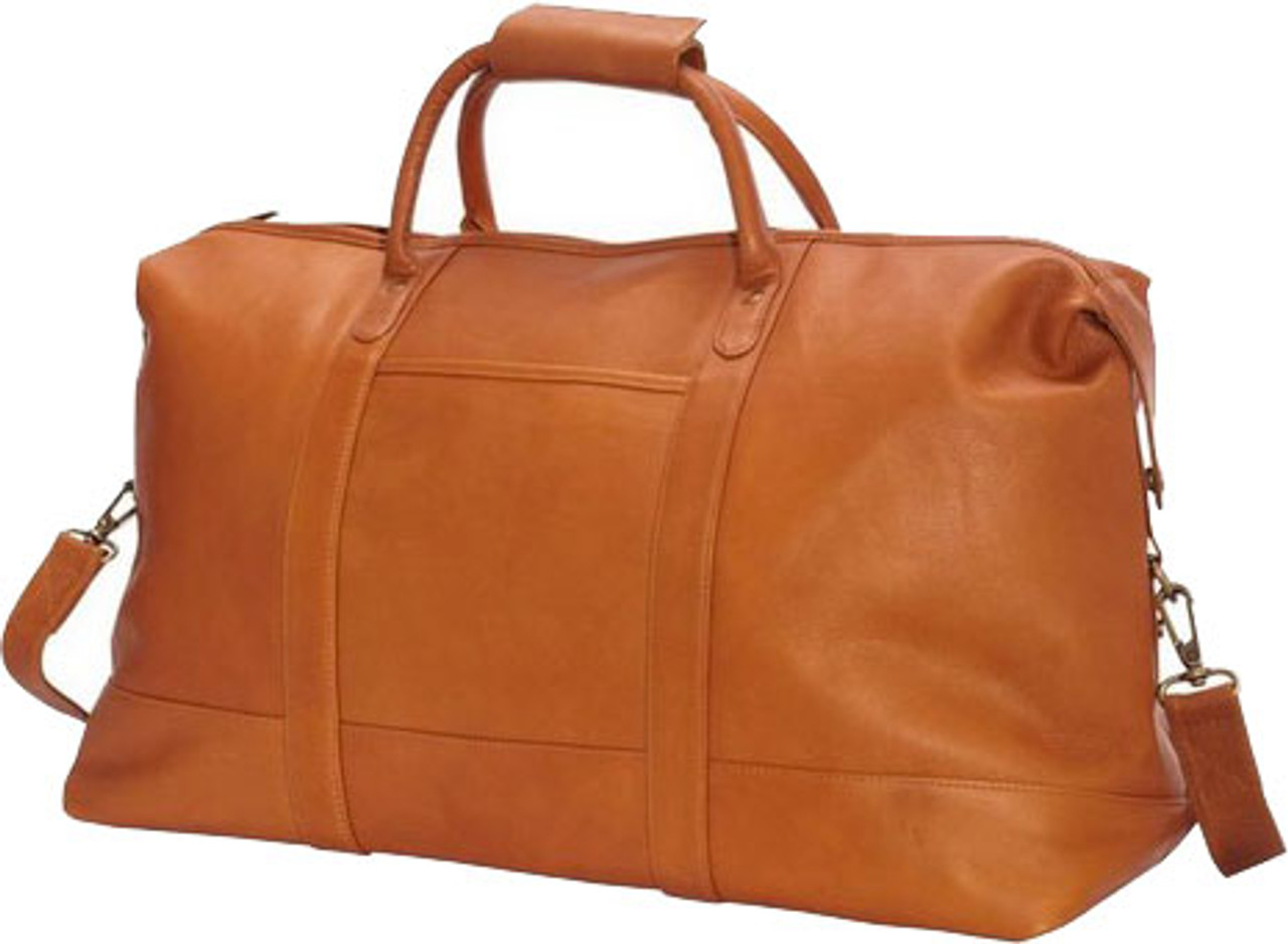 Edmond Leather Deluxe Weekender Leather Duffle Bag