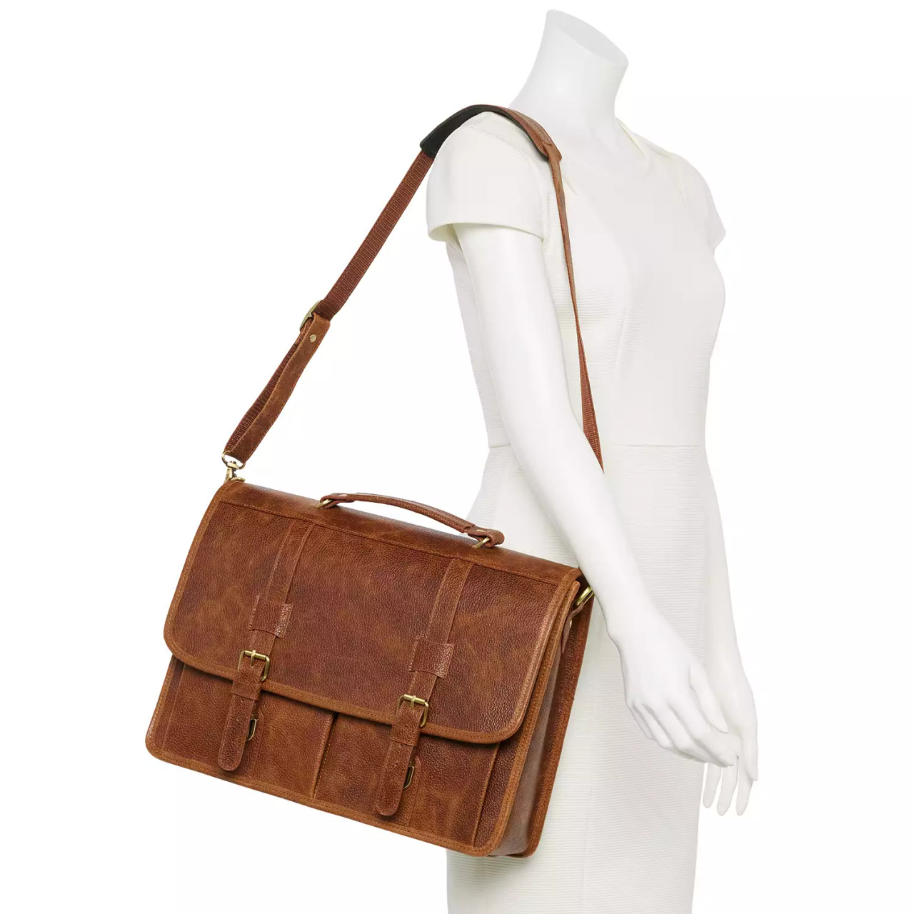 6 in 1 leather duffle backpack price Wool & Oak 6 In 1 Duffle Set