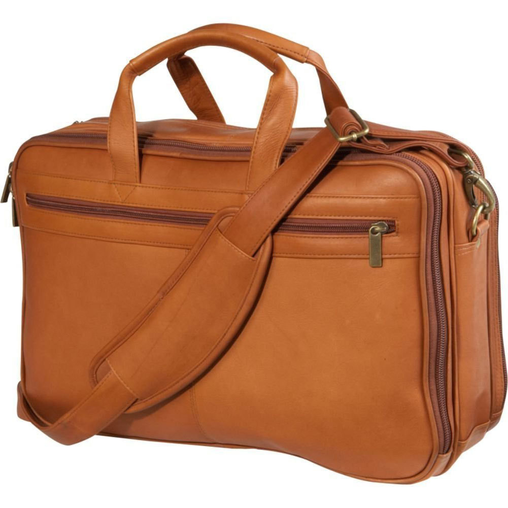 Edmond Leather Deluxe Double Compartment Briefcase US263