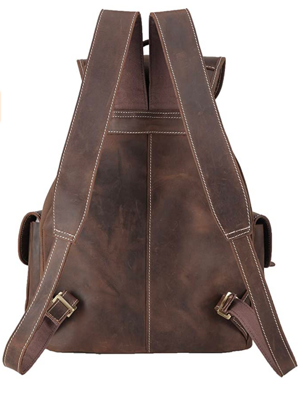 Pratt Leather Vintage Leather Backpack PL-457