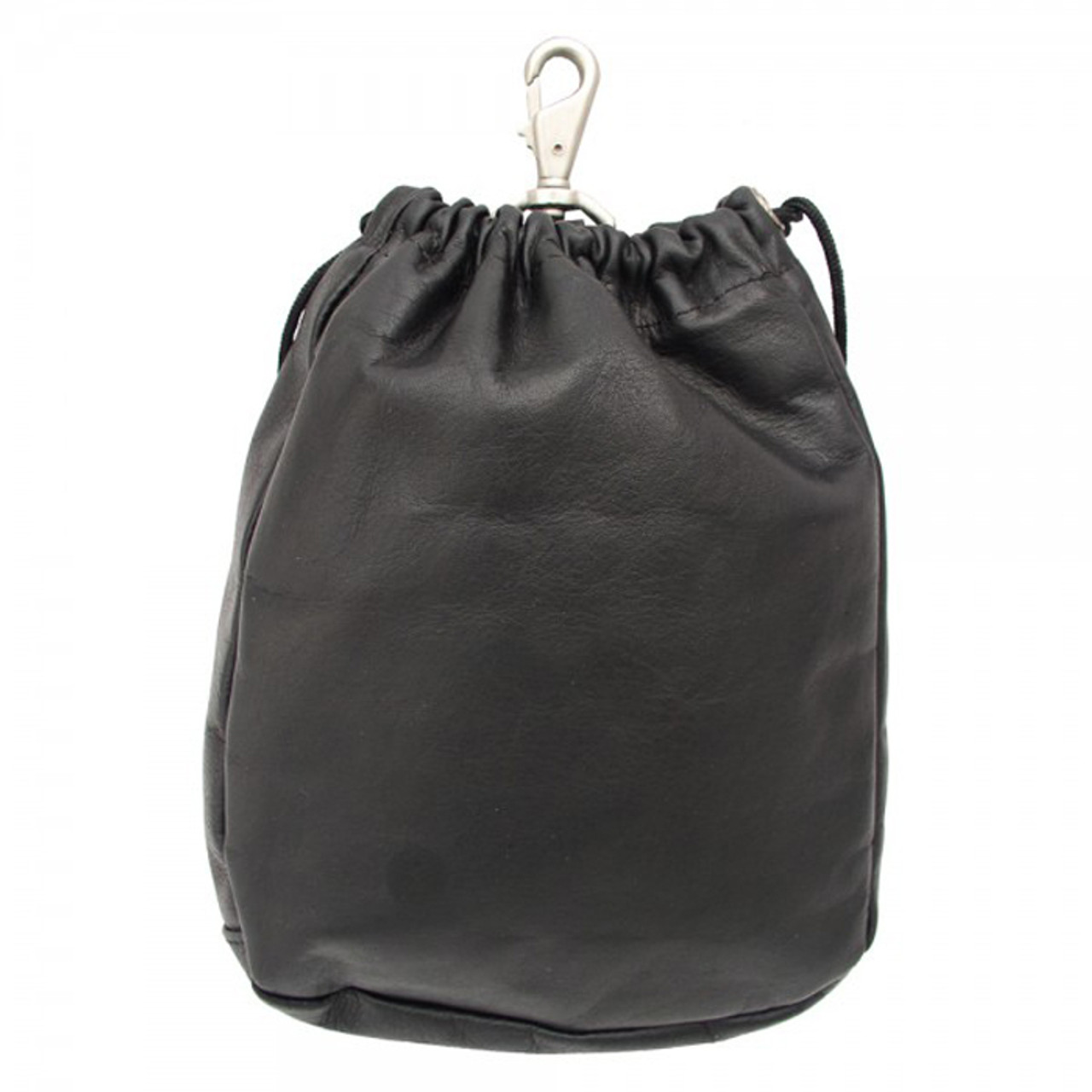 Piel Leather Large Drawstring Pouch 2140