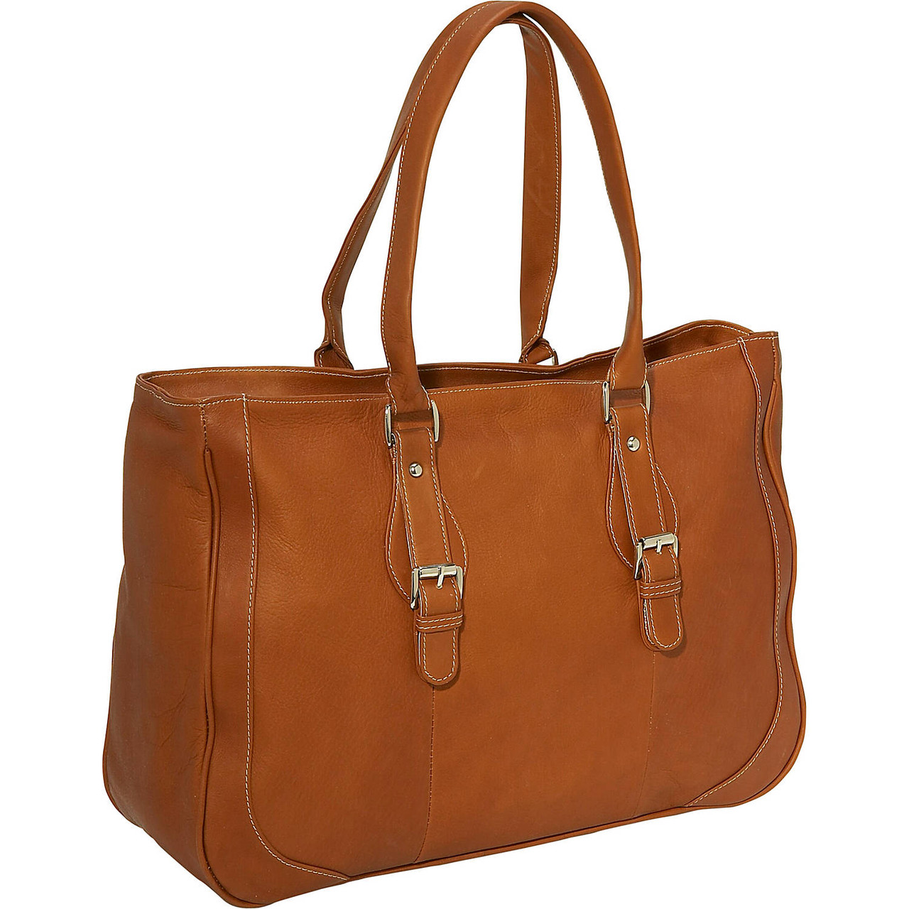 Piel Leather Shoulder Buckle Tote 2762