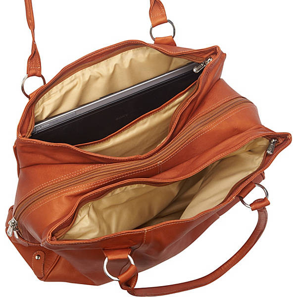 Piel Leather Laptop Travel Tote 3044