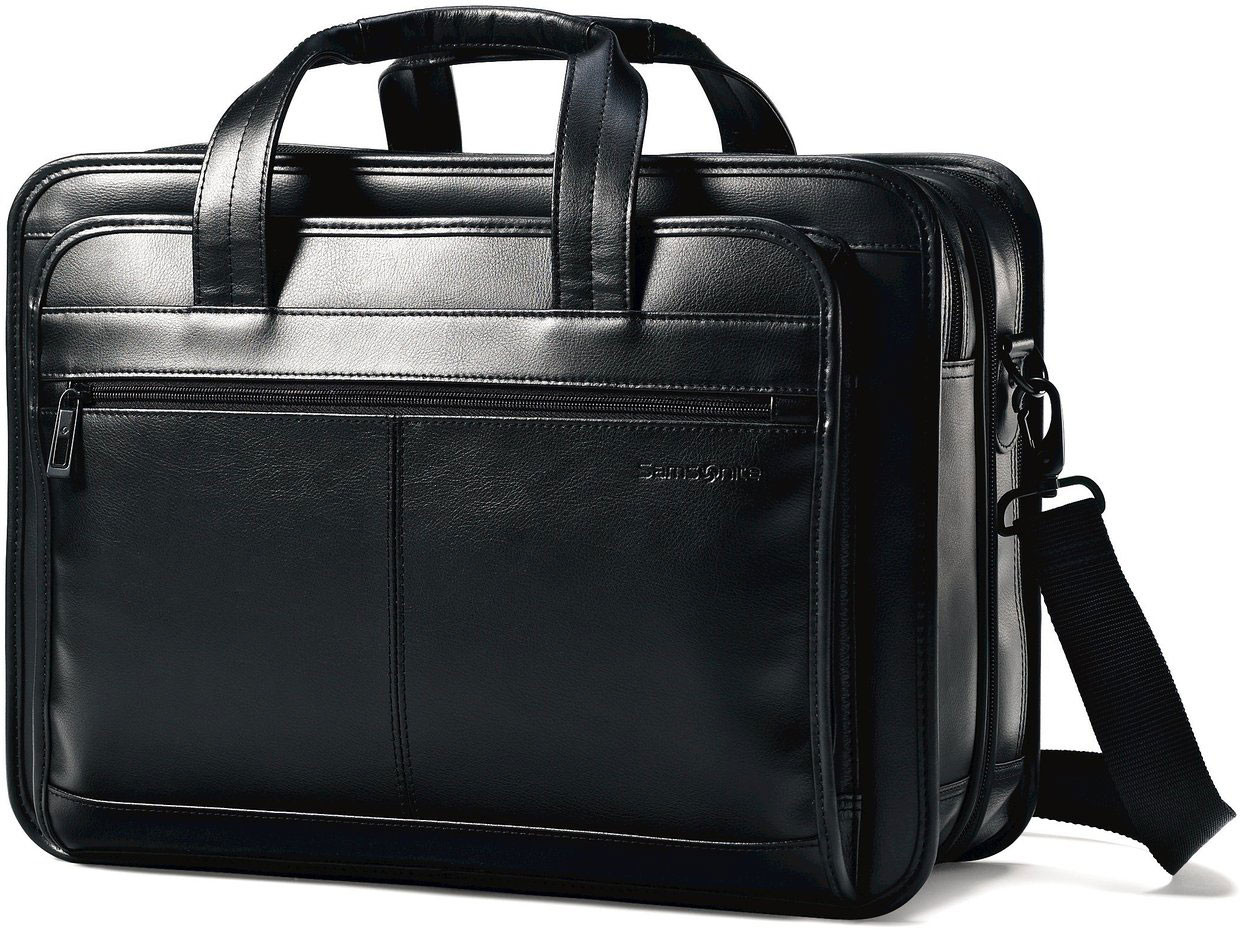 Samsonite Leather Expandable Biefcase 43118