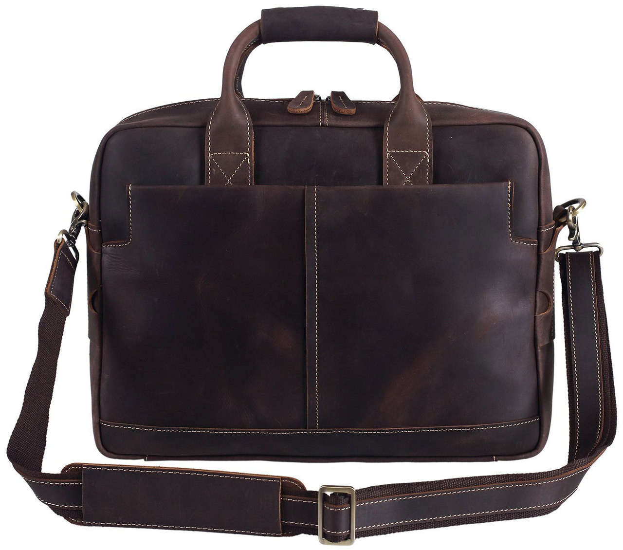 Pratt Leather Laptop Satchel 114