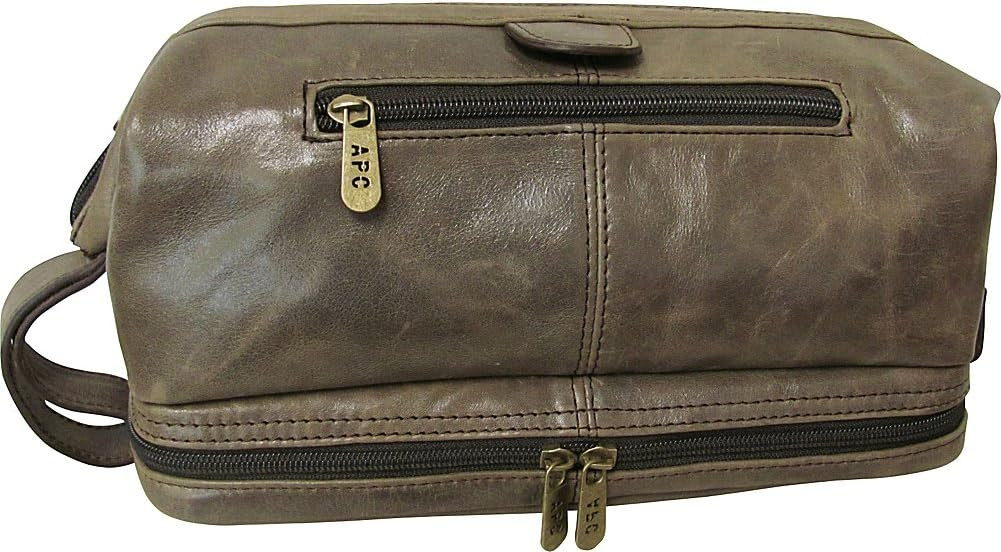 Amerileather Leather Toiletry Bag 26 Amerileather Leather Toiletry Bag 26
