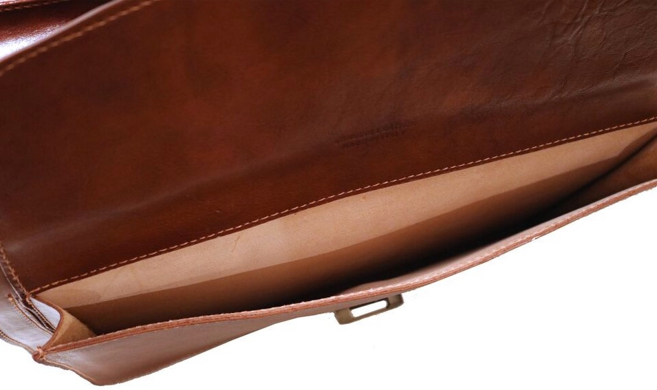 Buccio Italian Leather Briefcase