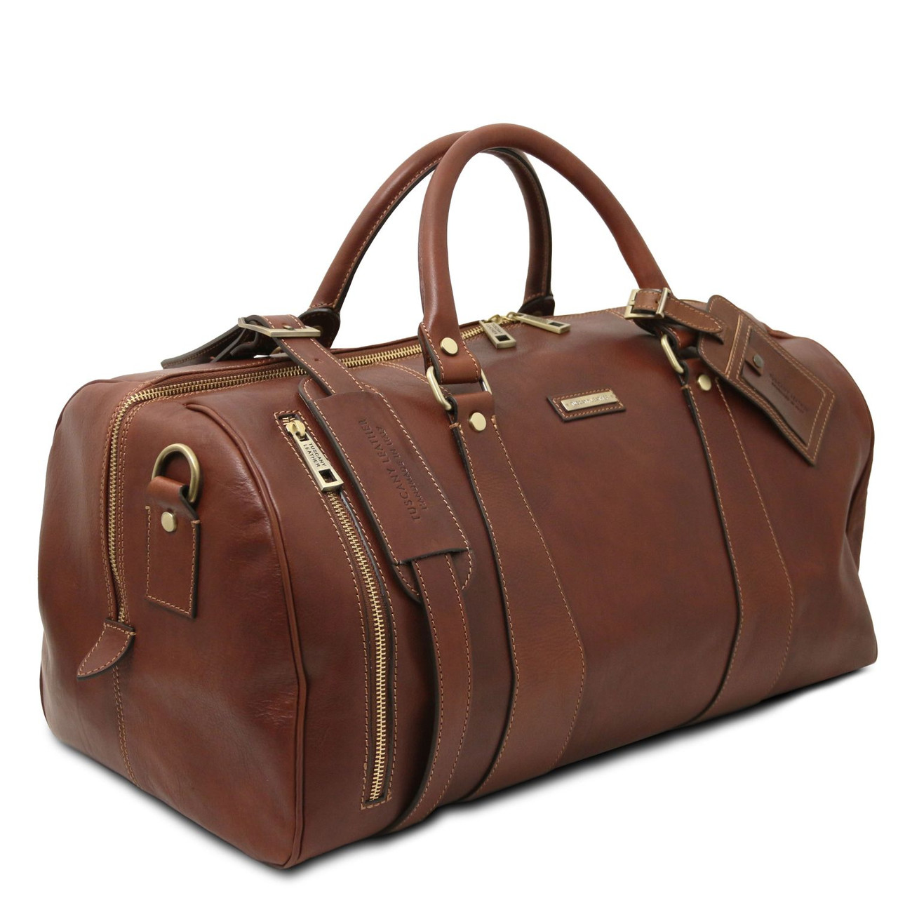 Tuscany Leather TL Voyager Travel Bag Duffle TL141217 (Large)