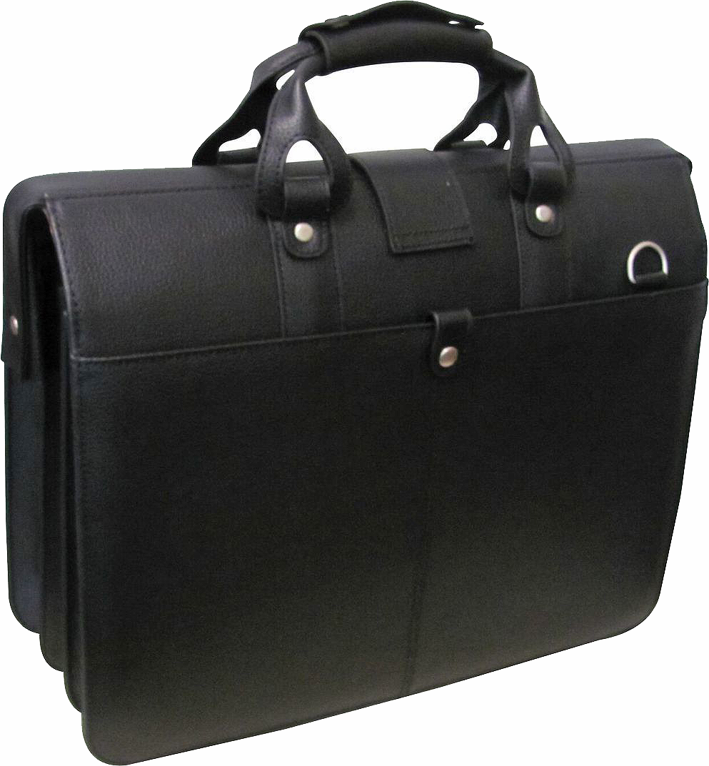 Edmond Leather Doctor Bag Business Briefcase Attorney Briefbag