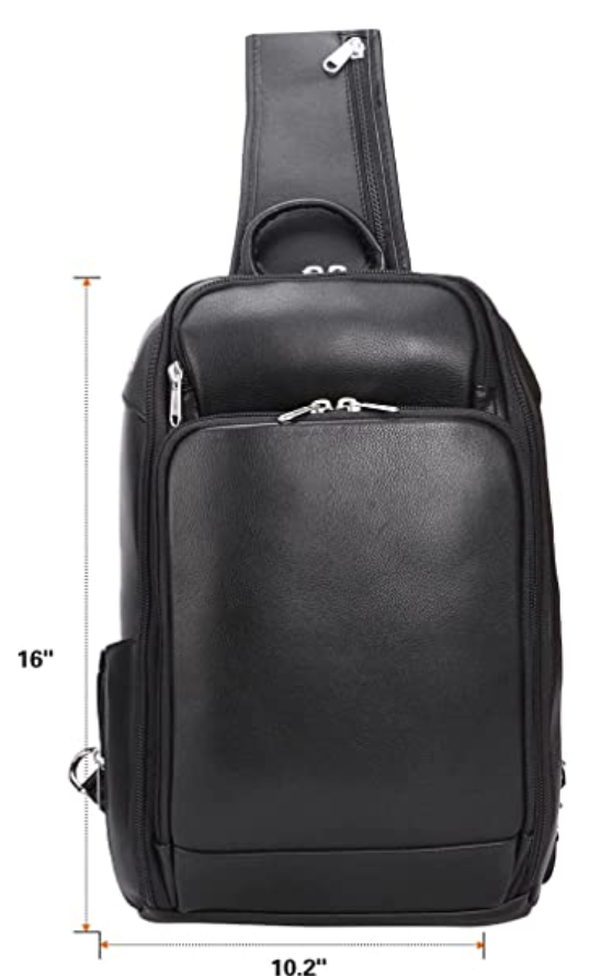 Edmond Leather Men's Messenger Sling