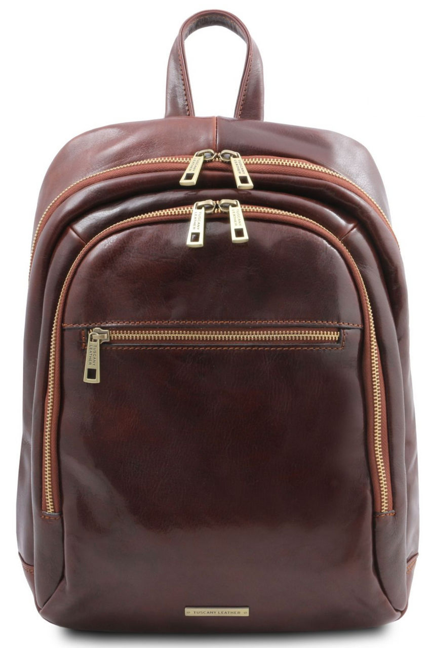 Tuscany Leather Perth Two Compartment Leather Backpack