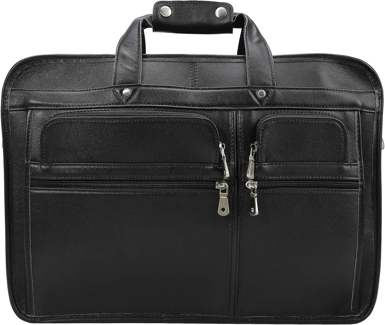 Edmond Leather Large Business Briefcase
