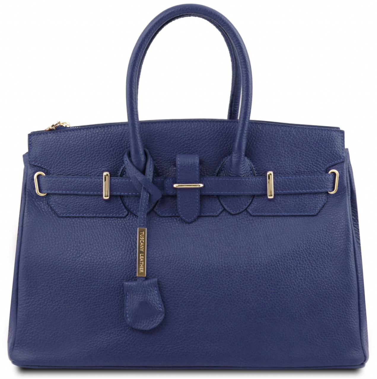 TUSCANY LEATHER///TL BAG ロゴ 2way ハンドバッグ Tuscany Leather TL Bag Leather Handbag With Golden Hardware