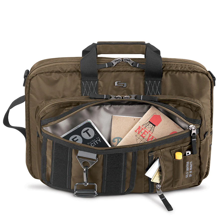 Solo Zone Hybrid Briefcase Backpack
