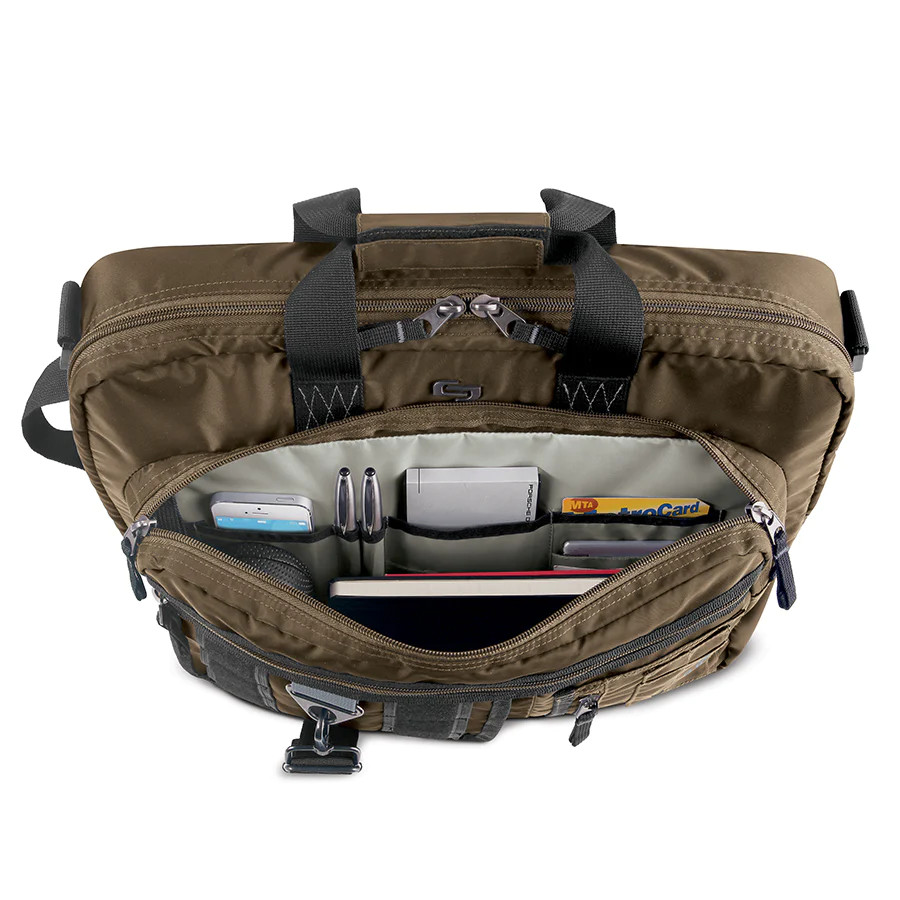 Solo Zone Hybrid Briefcase Backpack
