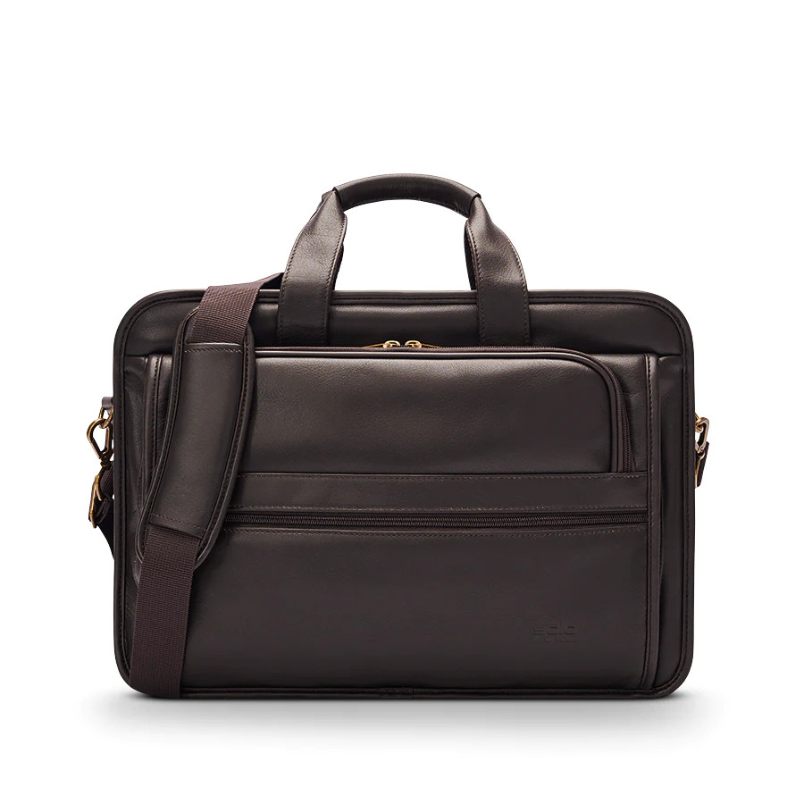 Solo Classic Leather Briefcase
